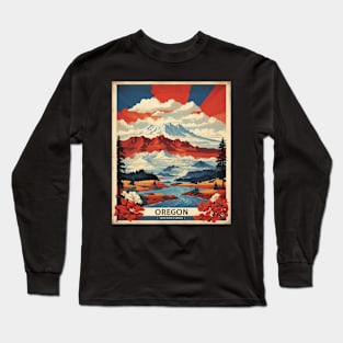 Oregon United States of America Tourism Vintage Long Sleeve T-Shirt